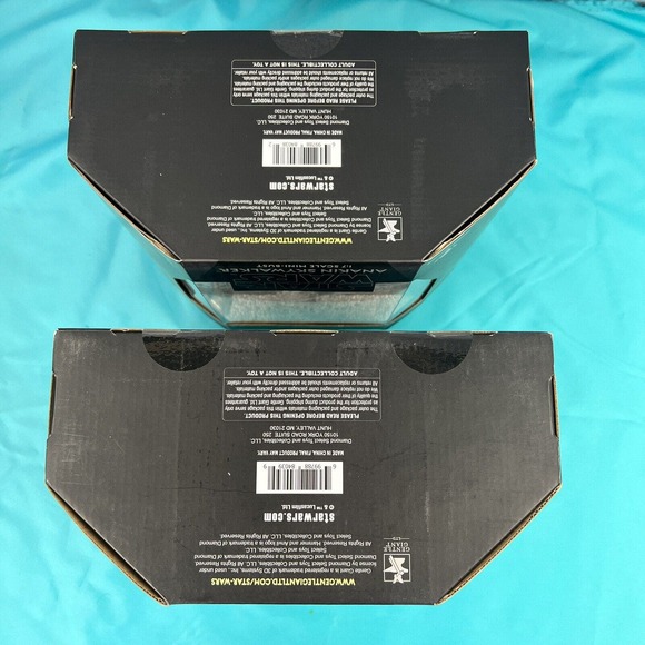 🔥 Star Wars Gentle Giant Anakin Skywalker & Obi-Wan Clone Wars Bust 1:7 Scale - Picture 10 of 16